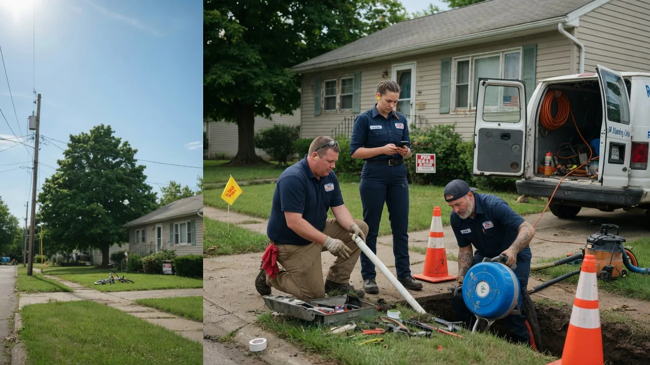 Sewer Line Repair in Dingess, WV near me